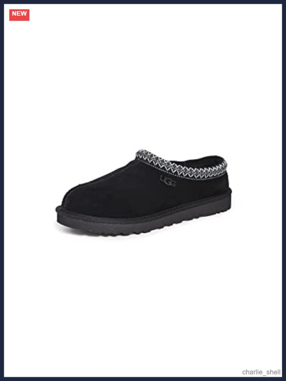 Men's Suede Tasman Slippers Sheepskin Lined Slip On